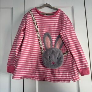 Cute for Easter! Mini Boden Bunny Shirt | Size 11-12 years